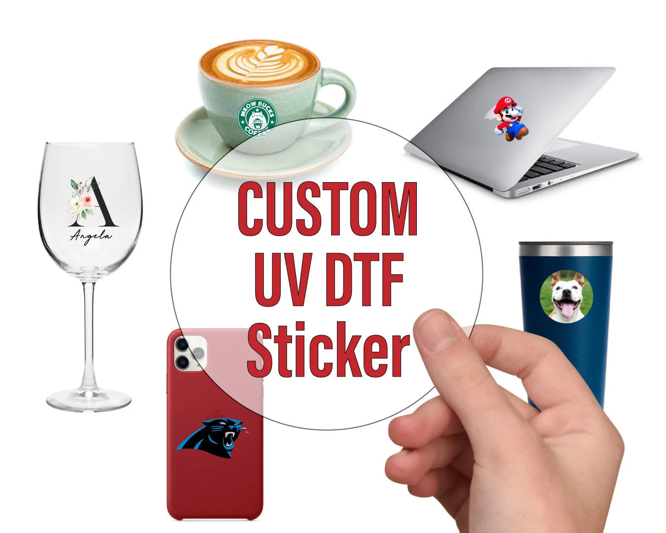 UV DTF DECALS/STICKERS